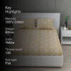 Benno Floral Bedsheet