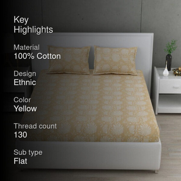 Benno Floral Bedsheet