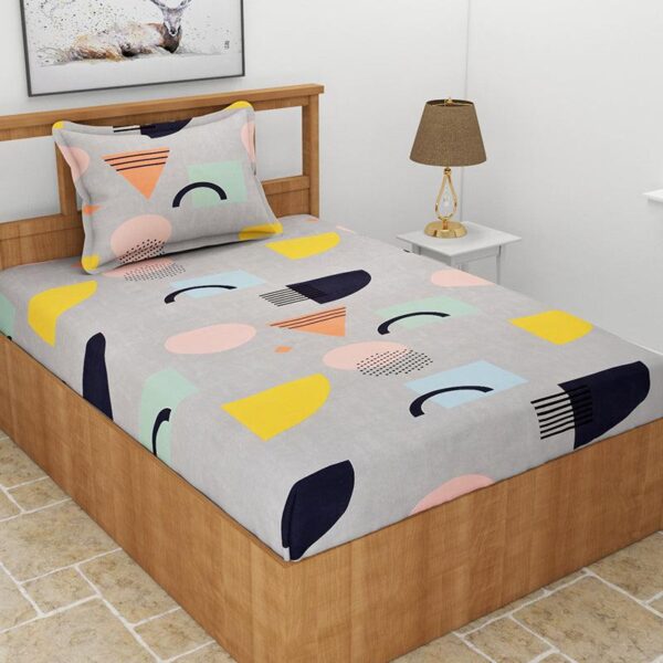 Hilton Kids Bedsheet - Silver Grey Hilton Kids Bedsheet - Silver Grey