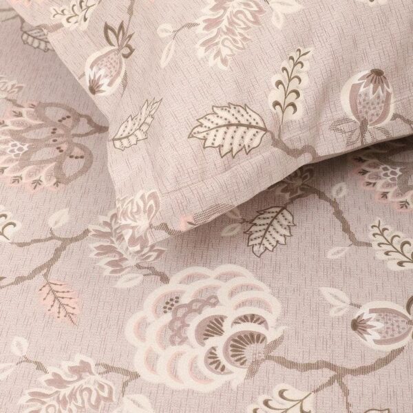 Light Brown Floral Bedsheet Light Brown Floral Bedsheet