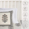 Mellow Zinnia Bedsheet
