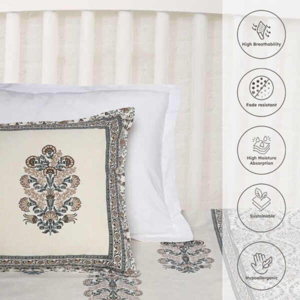 Mellow Zinnia Bedsheet