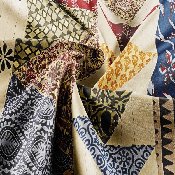 Narsi Abstract Bedsheet - Multicolor Narsi Abstract Bedsheet - Multicolor