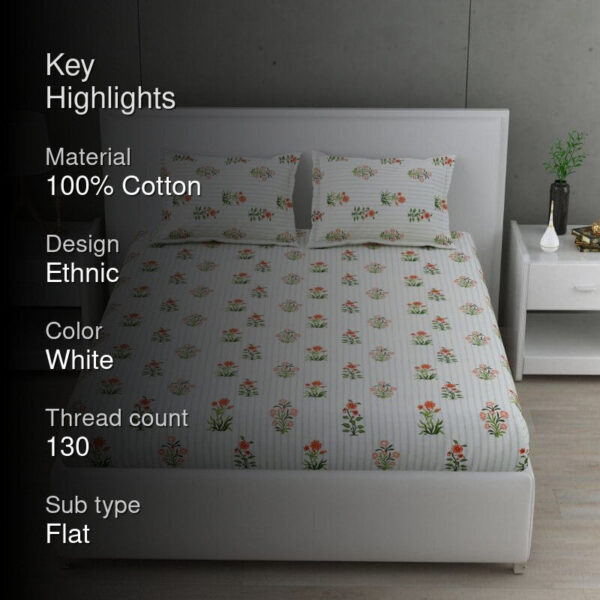 Rosen Floral Bedsheet