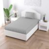 Sofia Solid Bedsheet - Grey