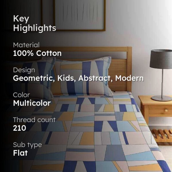 Stained Glass Art Bedsheet