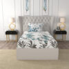 Urban Space Majestic Aqua Bedsheet - 200 TC