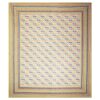 Vance Abstract Bedsheet - Blue & Pink