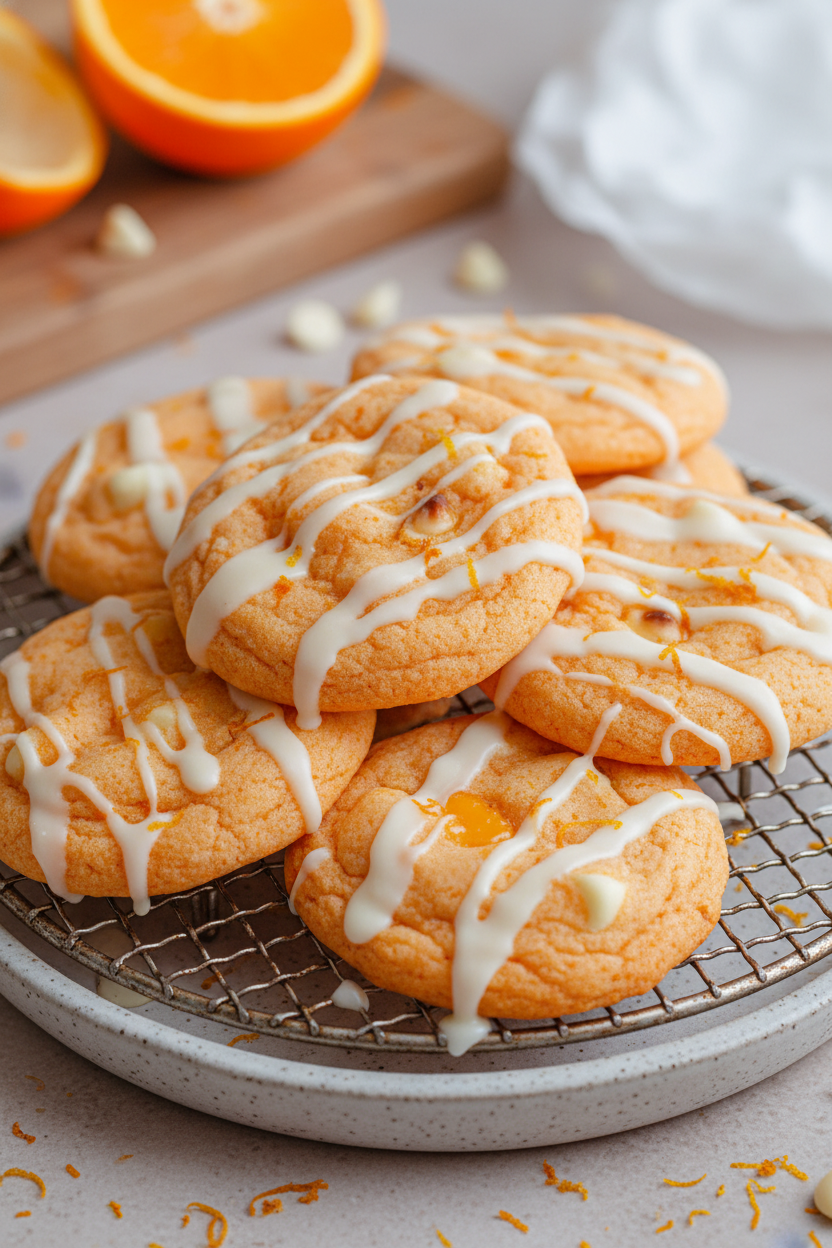 Creamsicle Orange Cookies Recipe Snack On Meat
