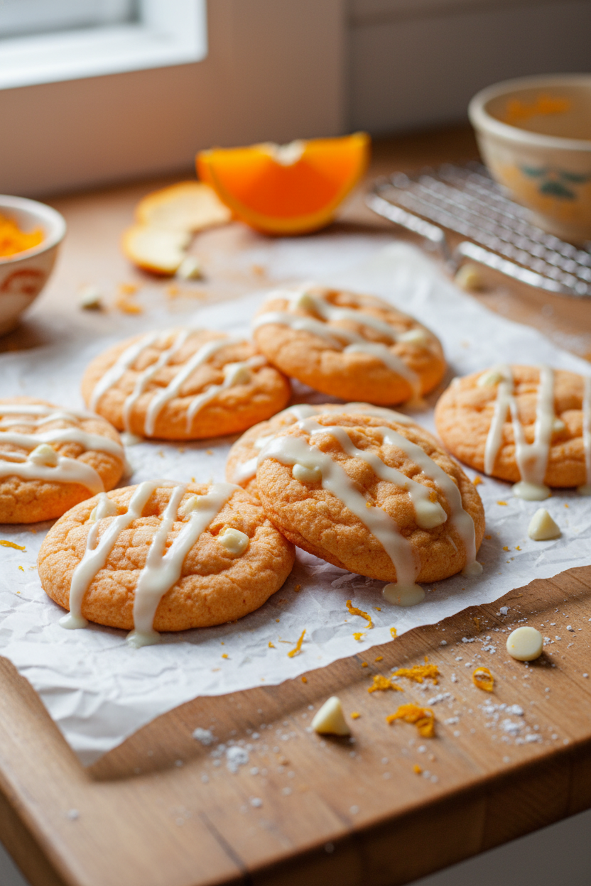 Creamsicle Orange Cookies Recipe Snack On Meat