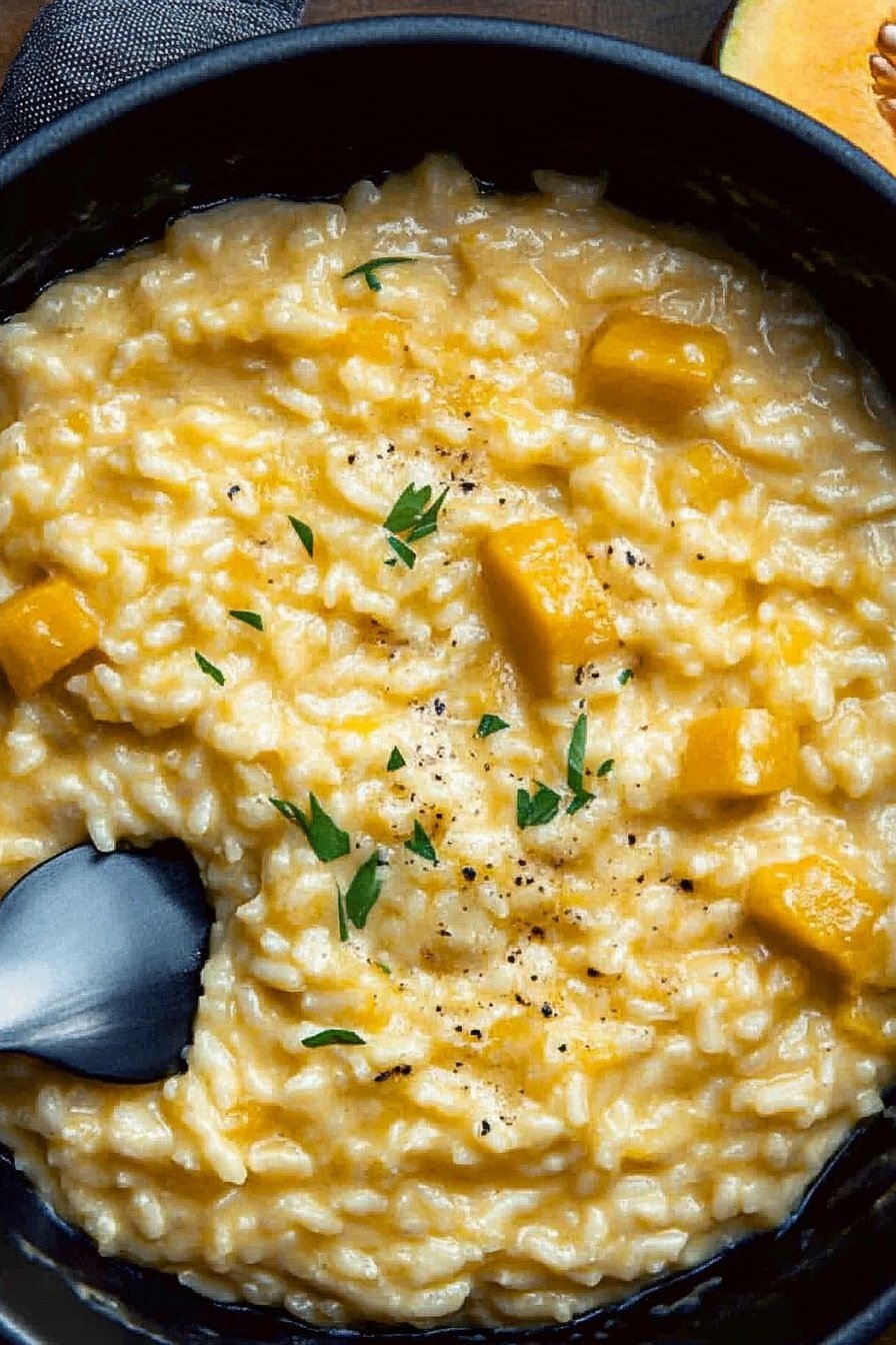 Creamy Butternut Squash Risotto Recipe