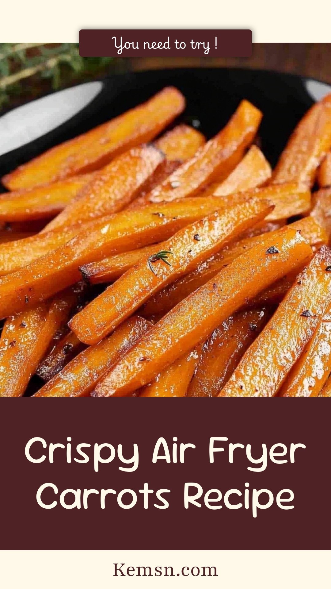 Crispy Air Fryer Carrots Recipe