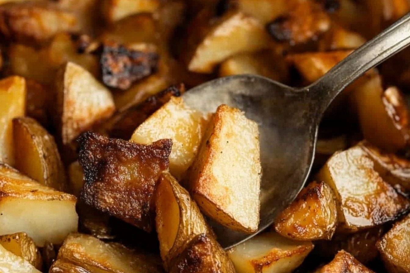 Crispy Cast Iron Skillet Potatoes Recipe