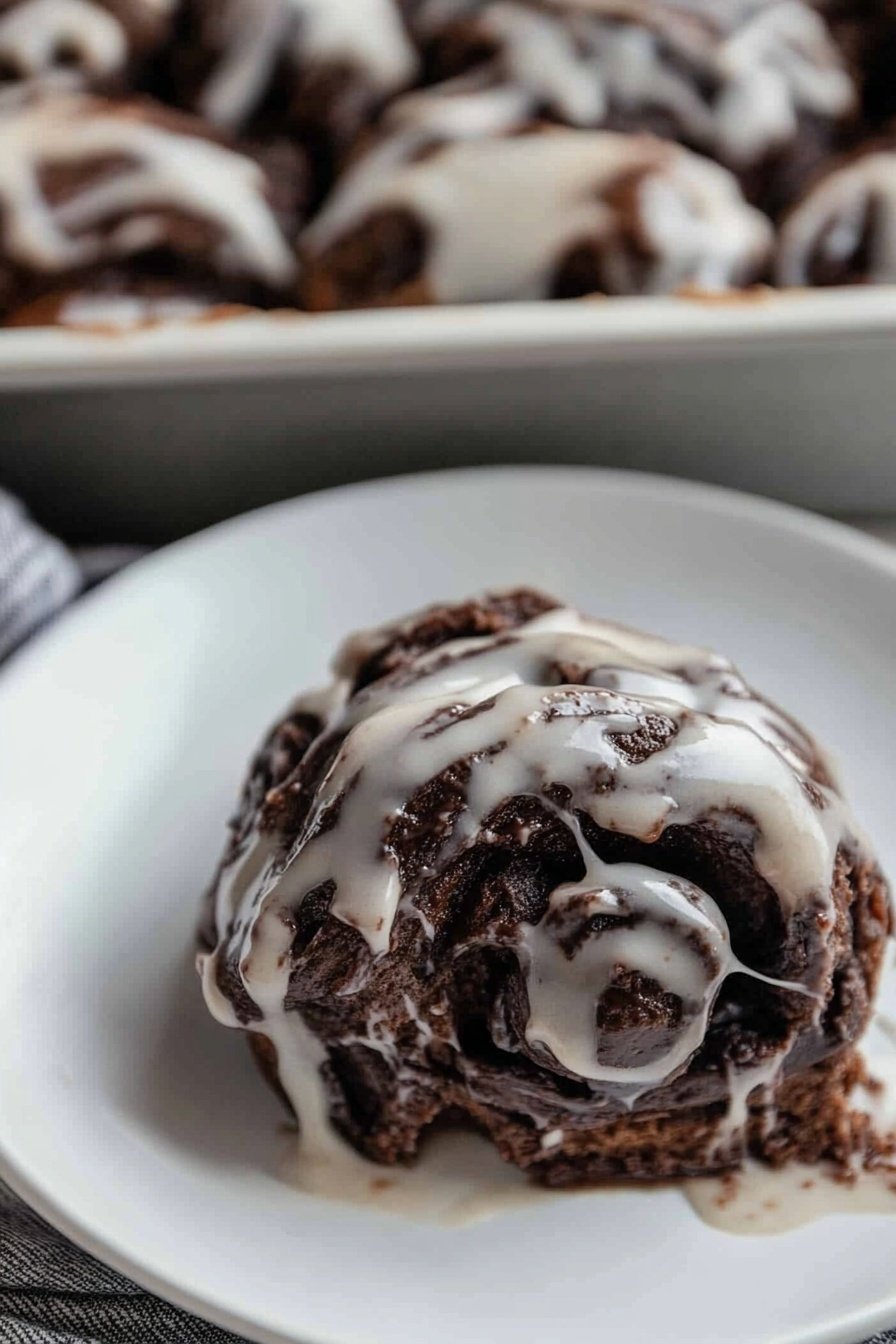 Double Chocolate Sweet Rolls Recipe