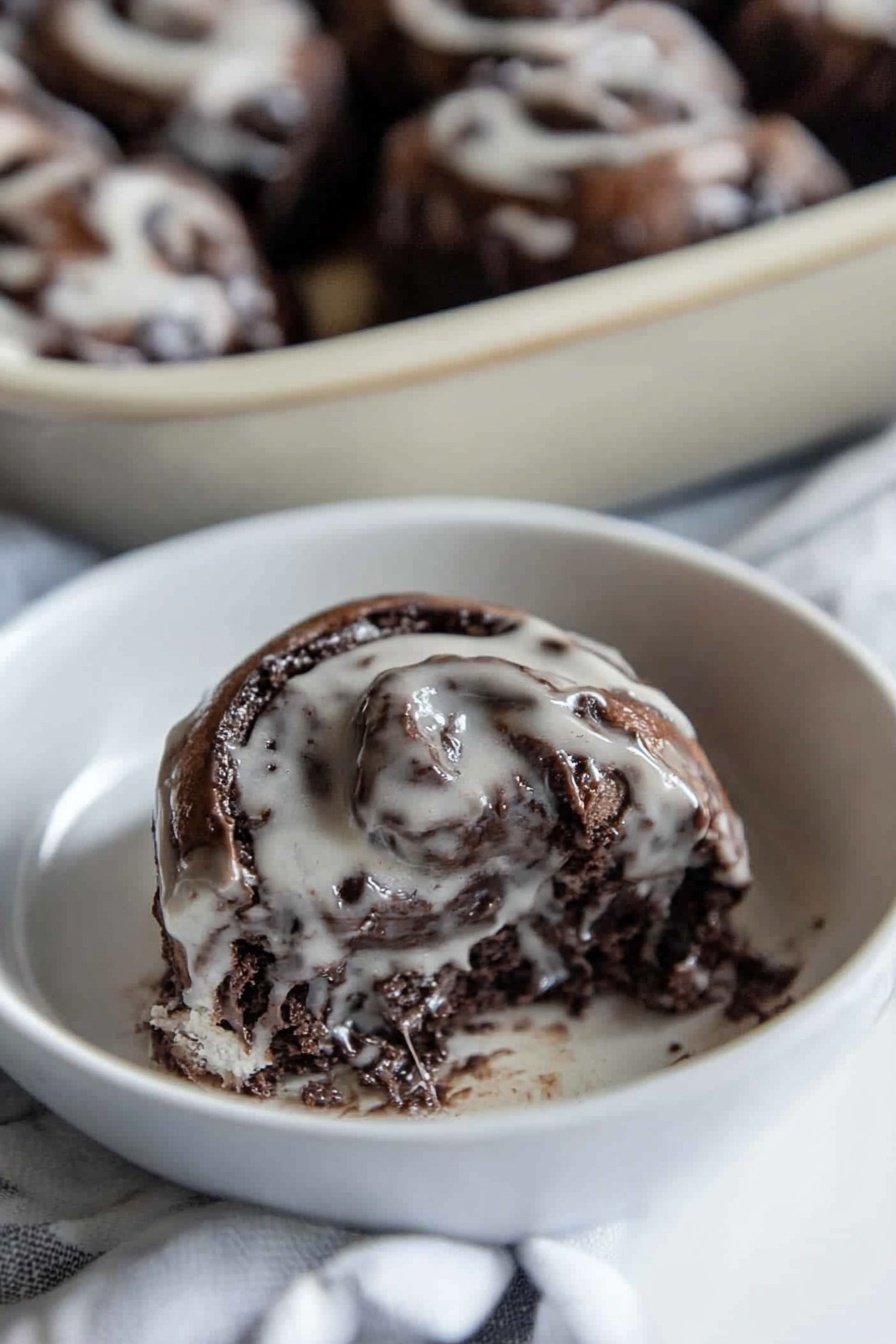 Double Chocolate Sweet Rolls Recipe