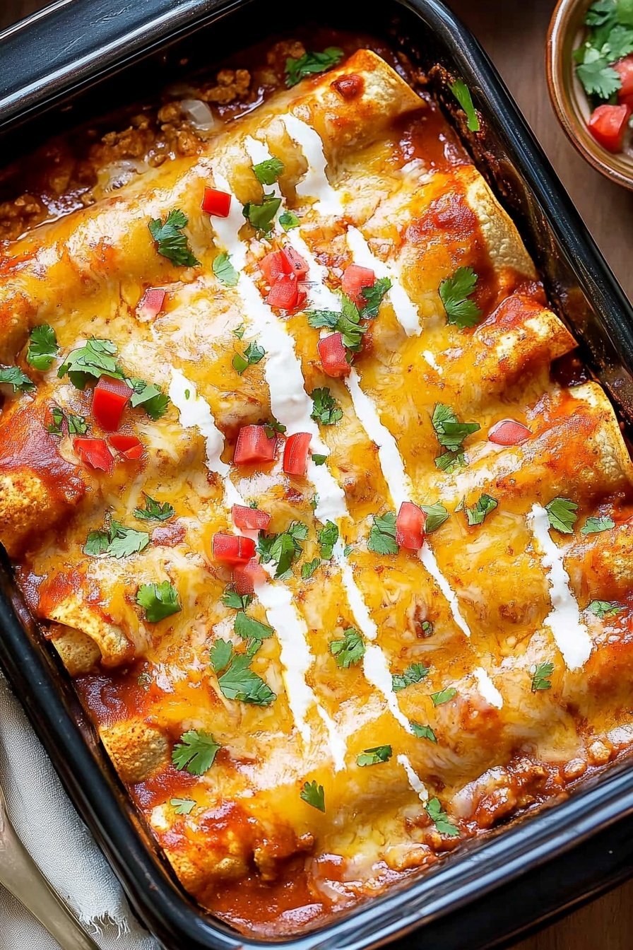 Easy Beef Enchilada Recipe for Dinner