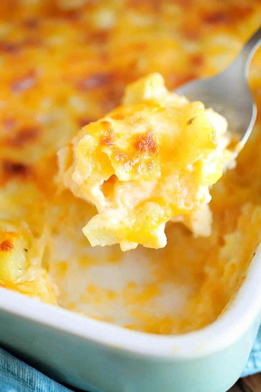Easy Cheesy Scalloped Potatoes Recipe