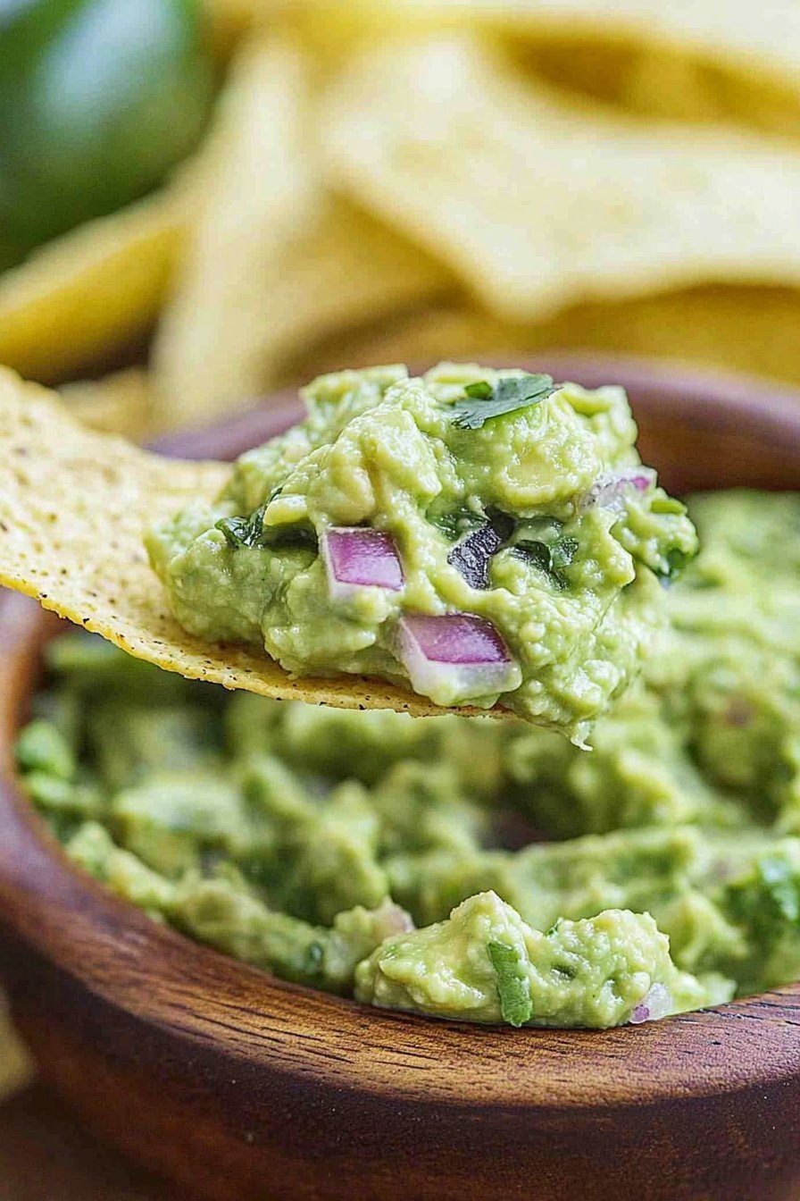 Easy Chipotle Copycat Guacamole Recipe