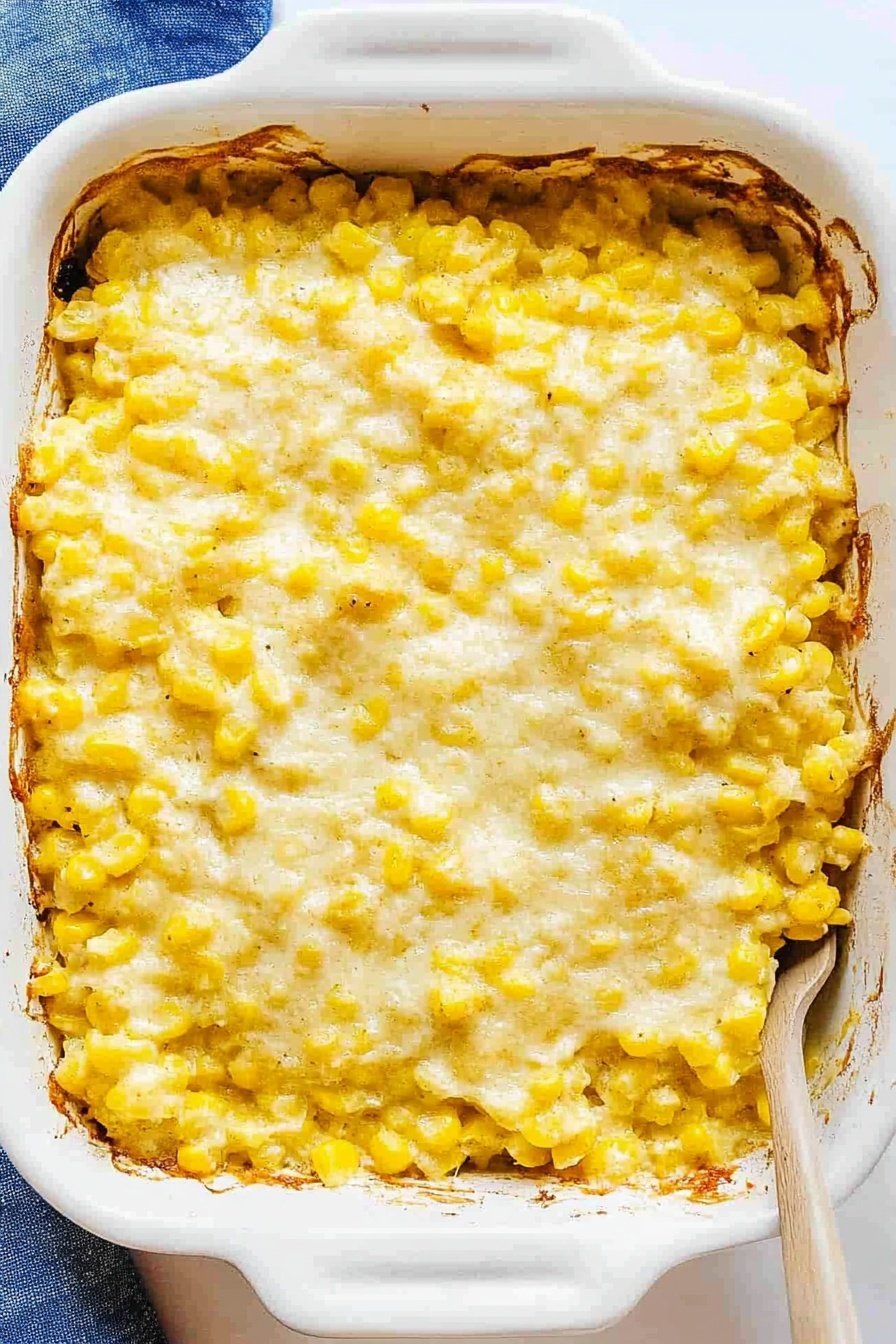 Easy Creamy Corn Casserole Recipe