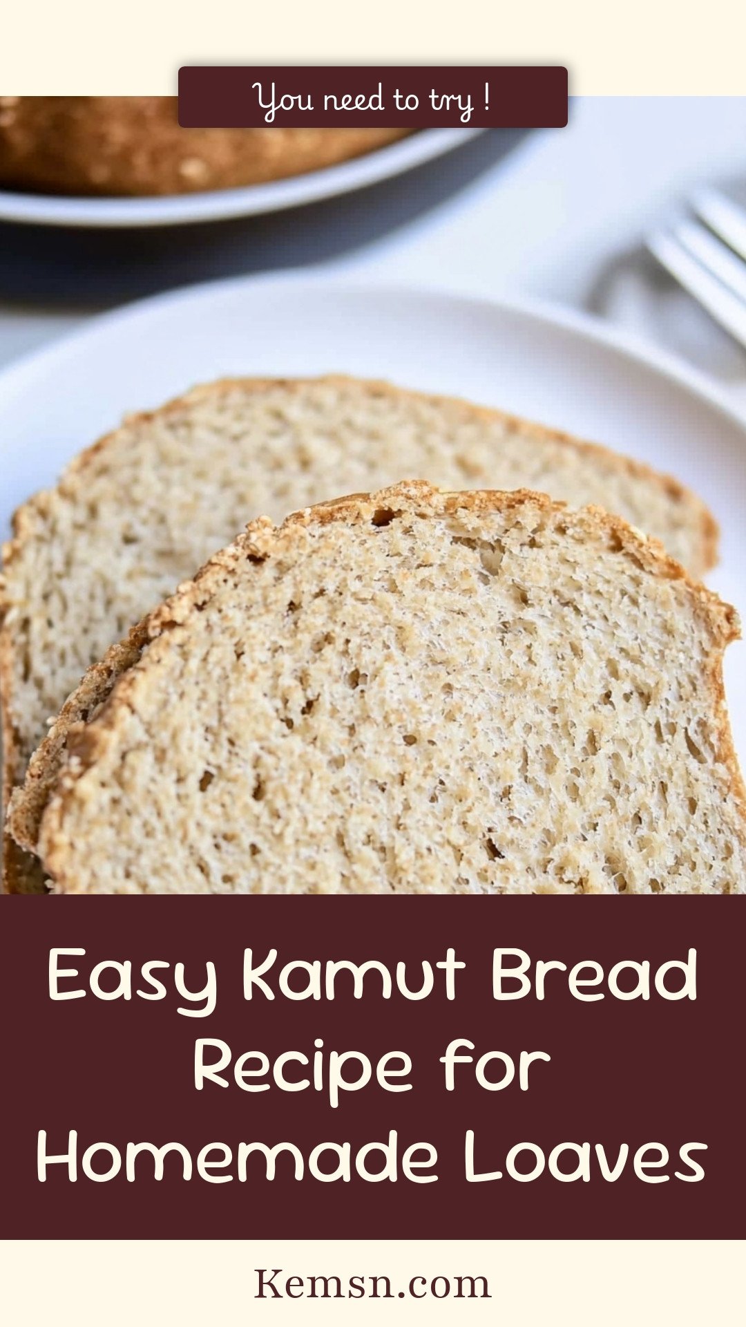 Easy Kamut Bread Recipe for Homemade Loaves