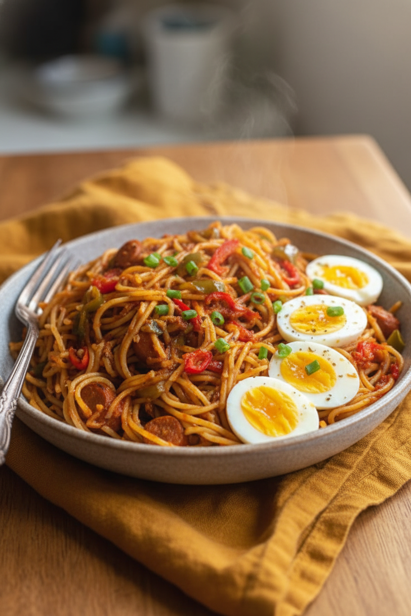 Haitian Spaghetti A Flavor Packed Breakfast Favorite