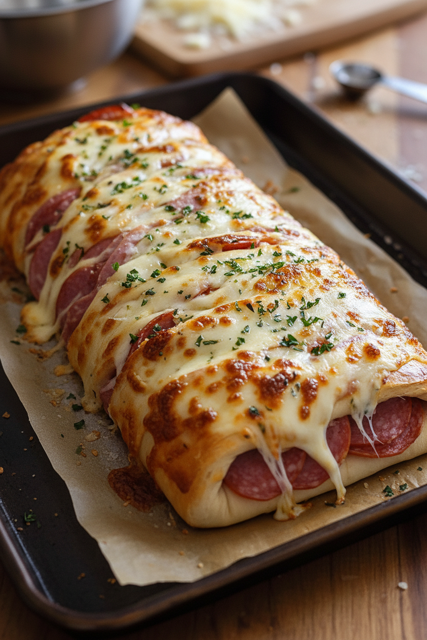 Homemade Stromboli Recipe for a Meat Snack