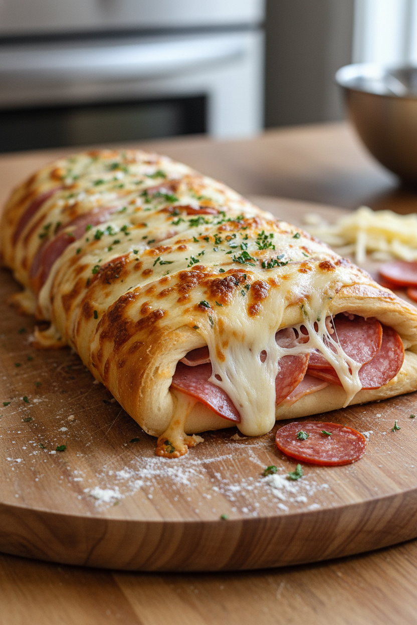 Homemade Stromboli Recipe for a Meat Snack