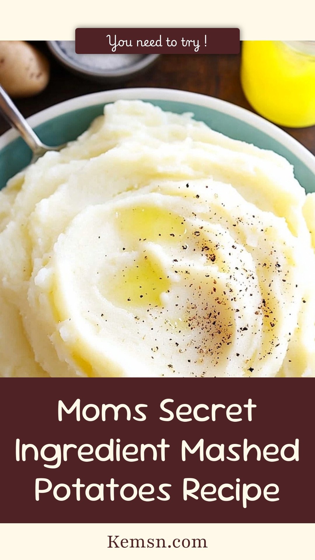 Moms Secret Ingredient Mashed Potatoes Recipe