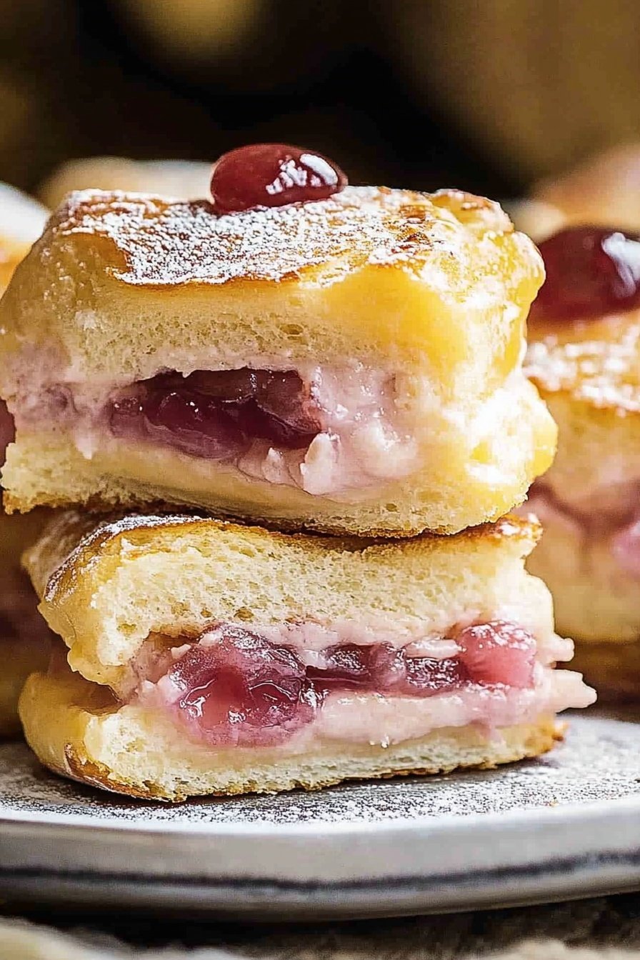 Monte Cristo Sliders Savory Sweet Sandwich Recipe