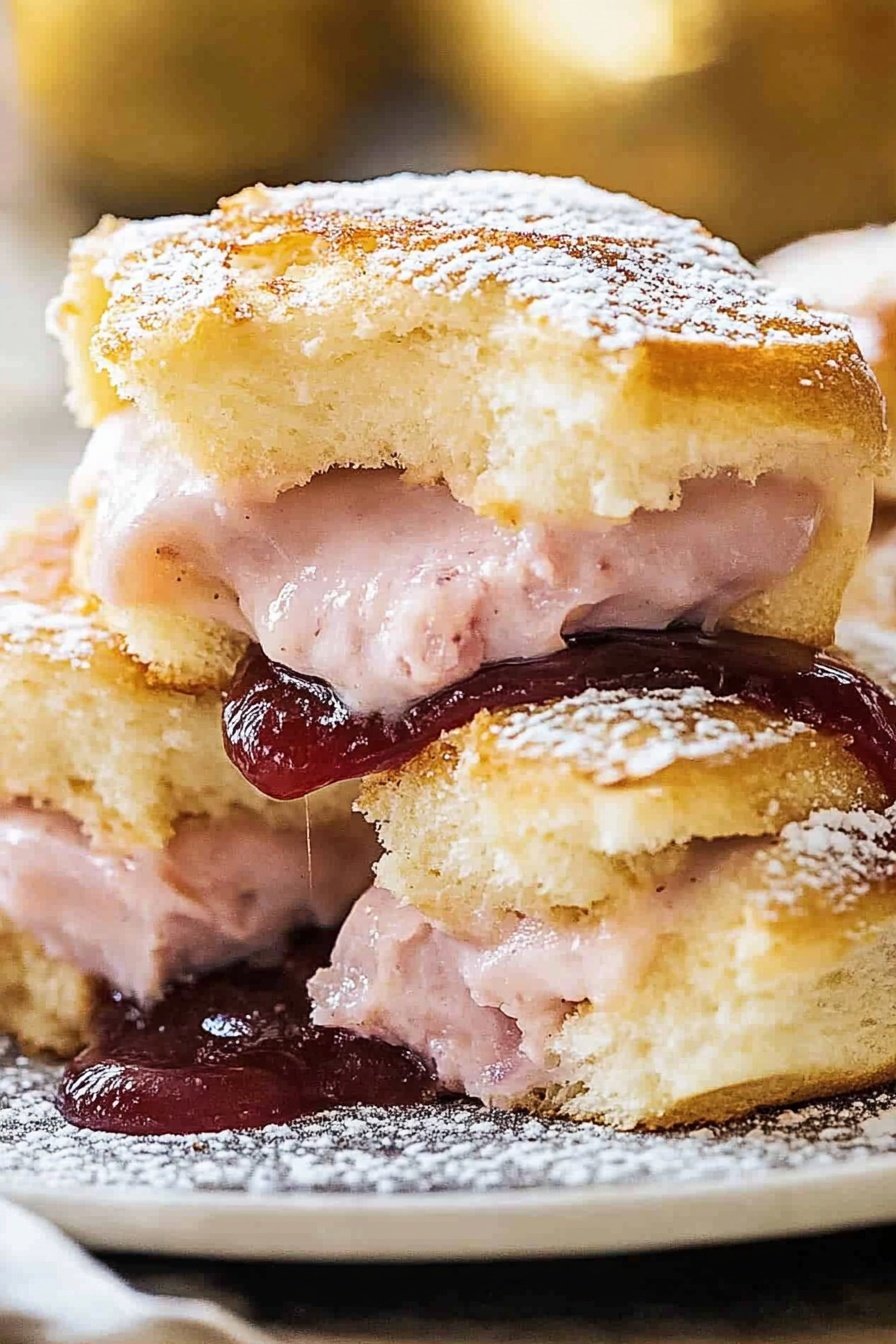 Monte Cristo Sliders Savory Sweet Sandwich Recipe