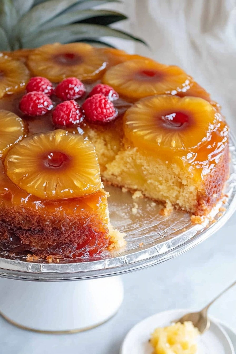 Pineapple Upside Down Cake Recipe