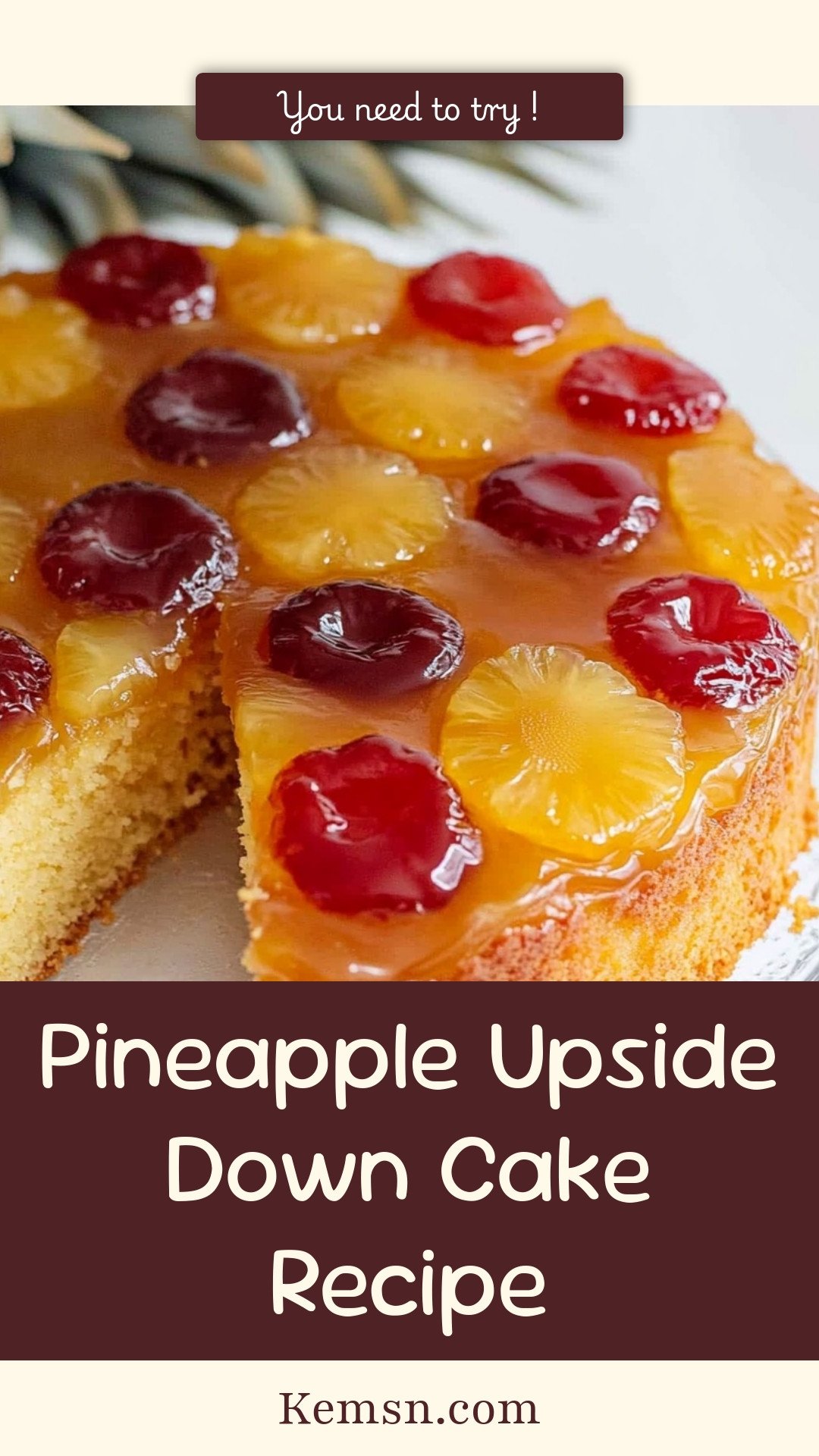 Pineapple Upside Down Cake Recipe