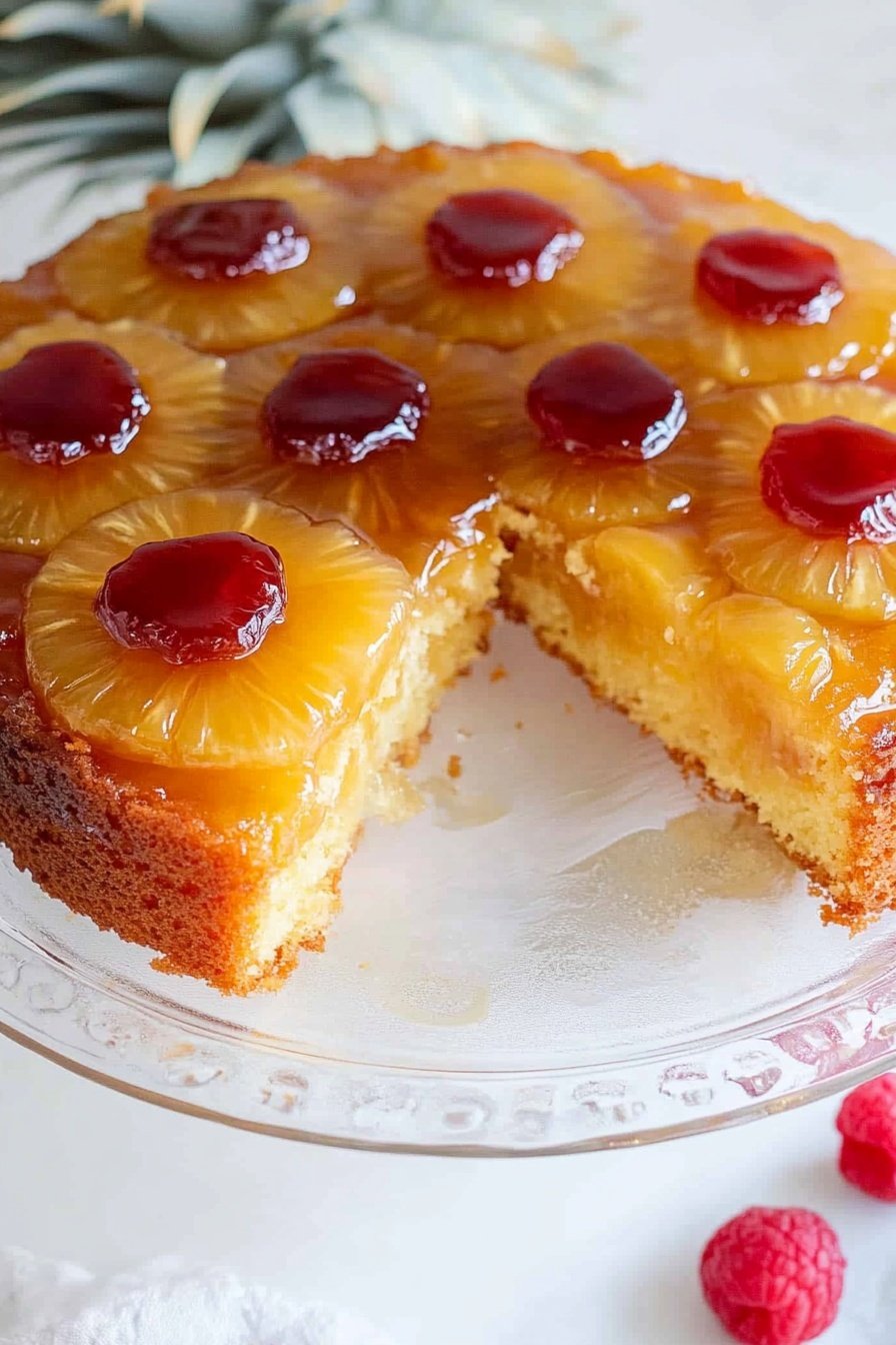 Pineapple Upside Down Cake Recipe