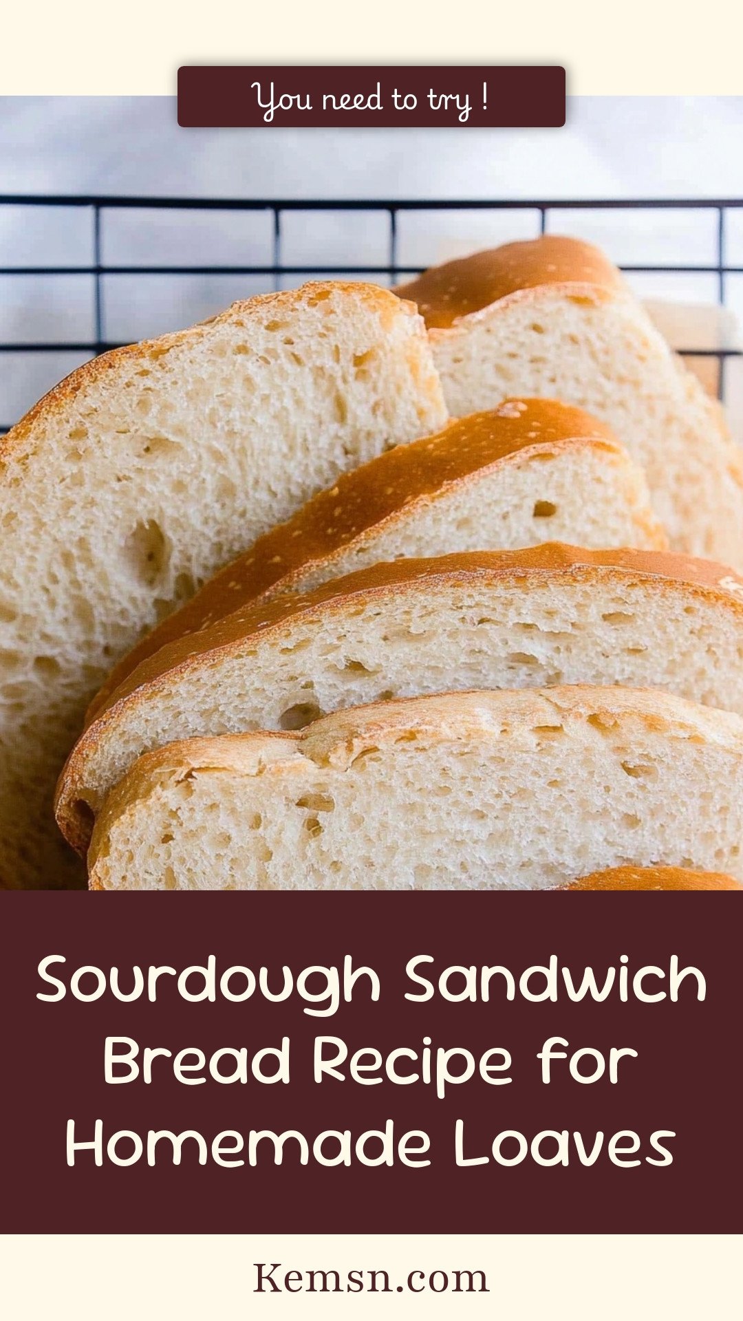 Sourdough Sandwich Bread Recipe for Homemade Loaves