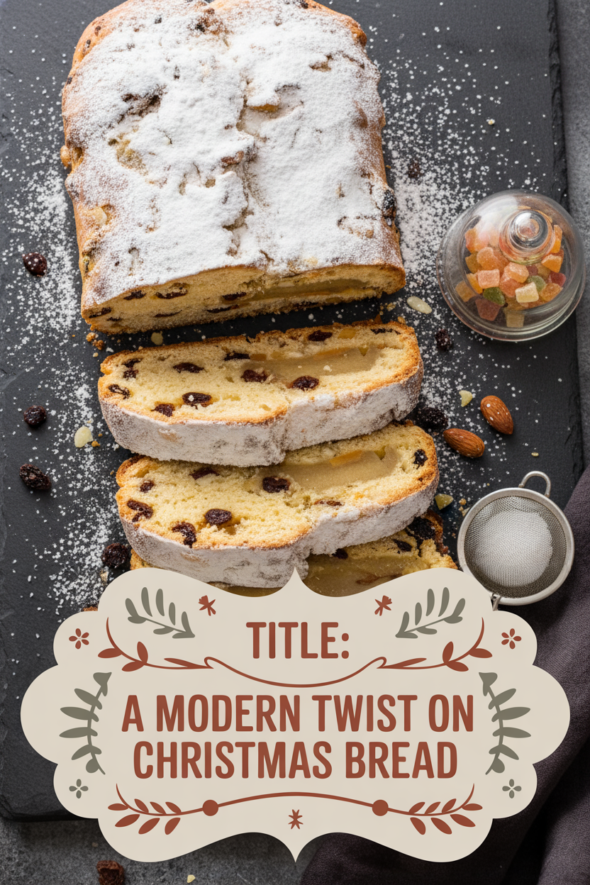 A Modern Twist on German Christmas Bread