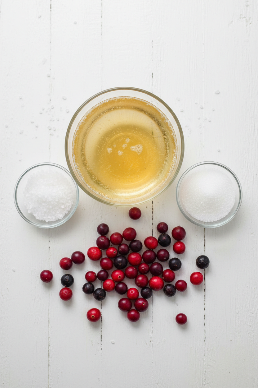 Champagne Cranberry Sauce with Currants