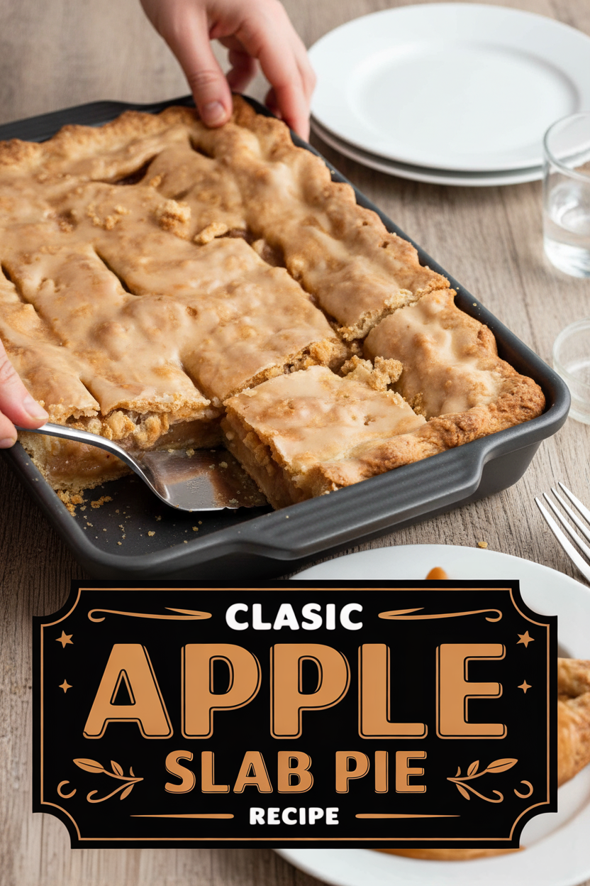 Classic Apple Slab Pie Recipe