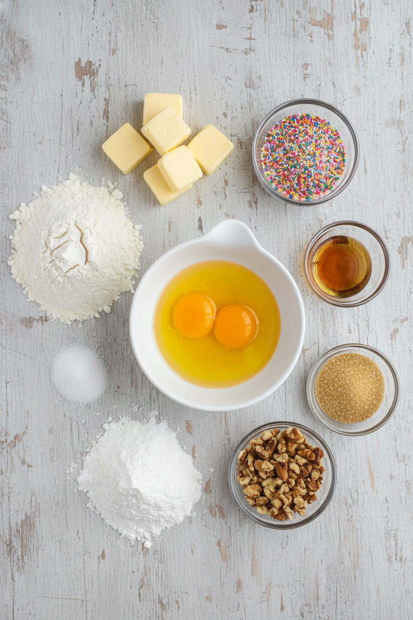 Classic Vanilla Icebox Cookie Slices