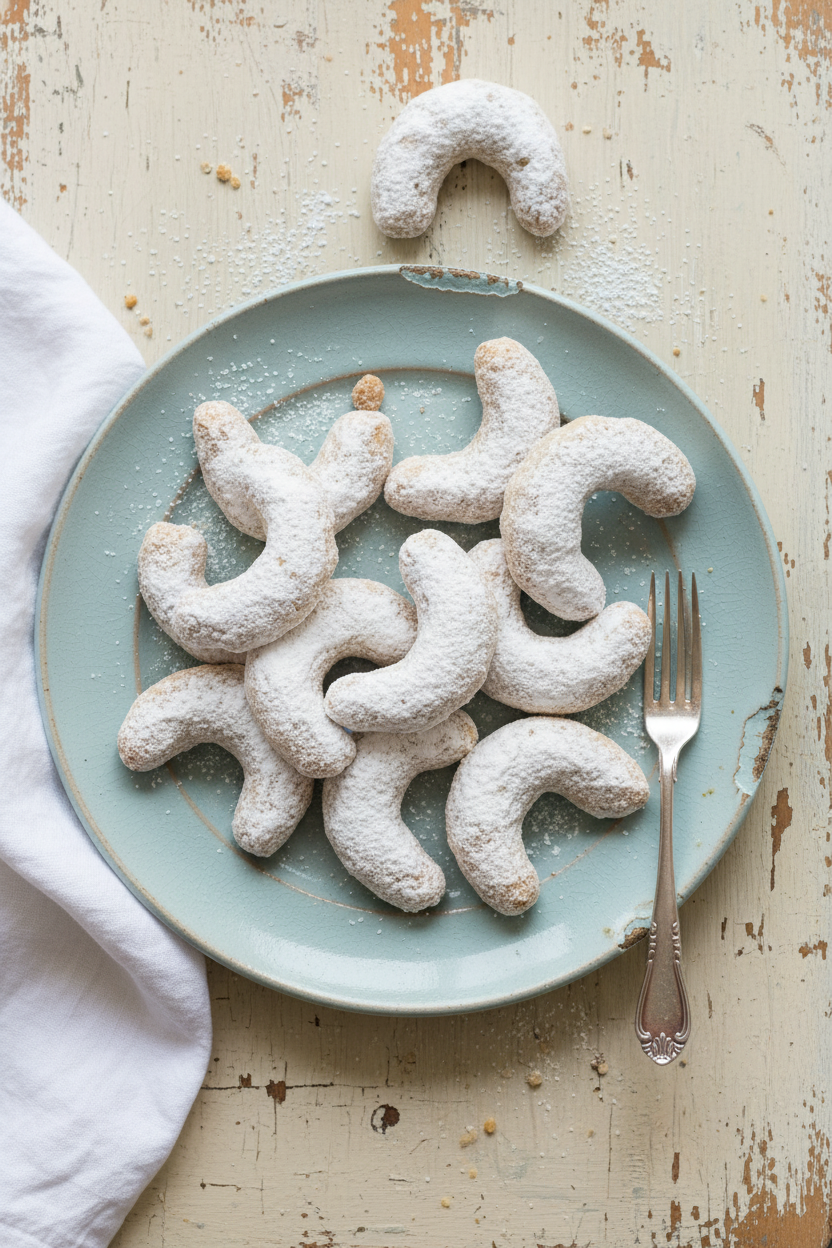 Crescent Nut Cookies