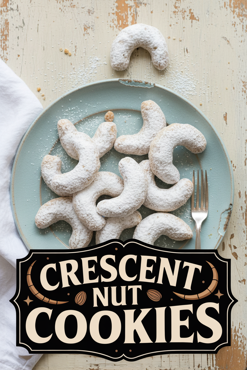 Crescent Nut Cookies