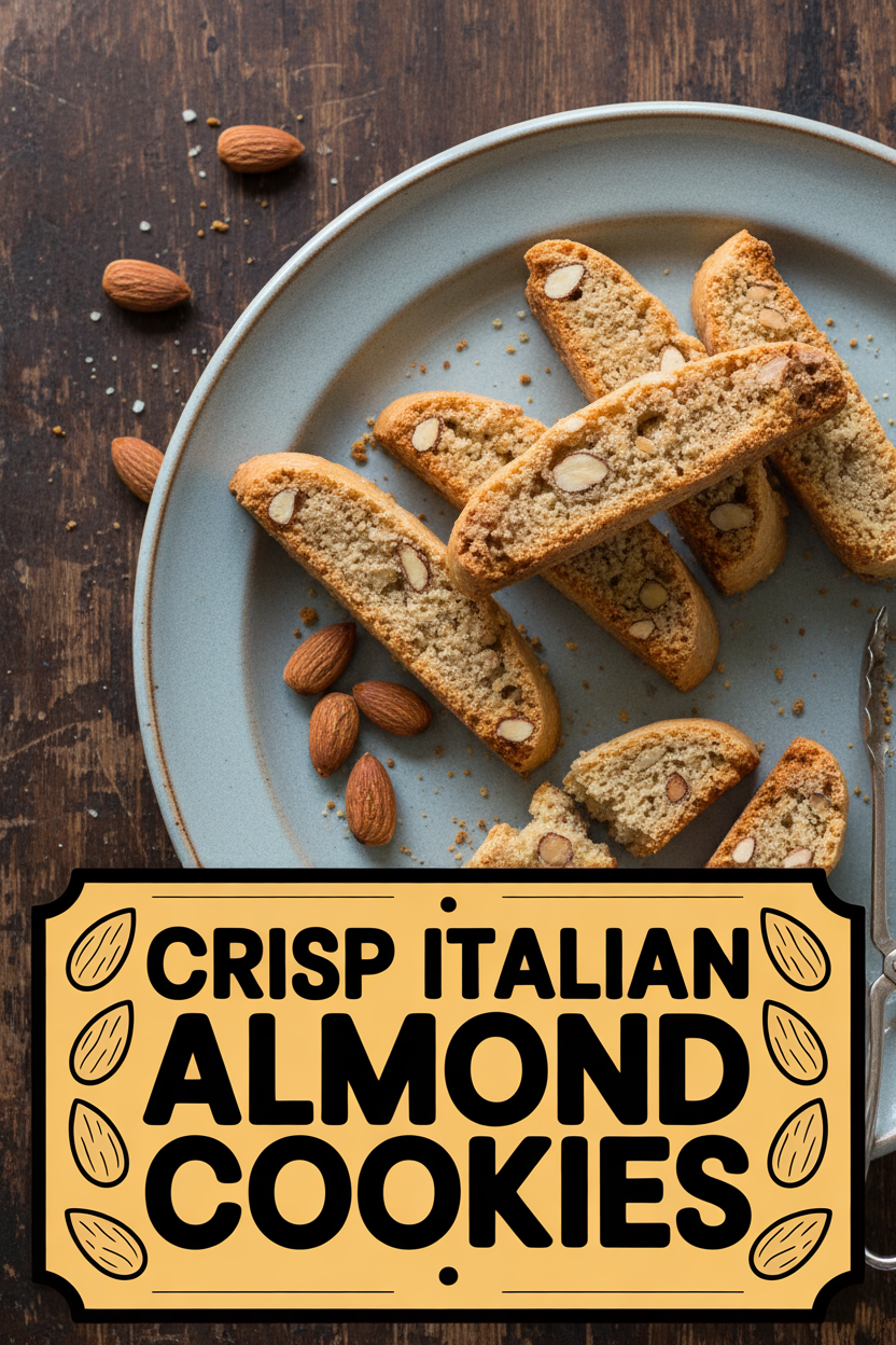 Crisp Italian Almond Cookies
