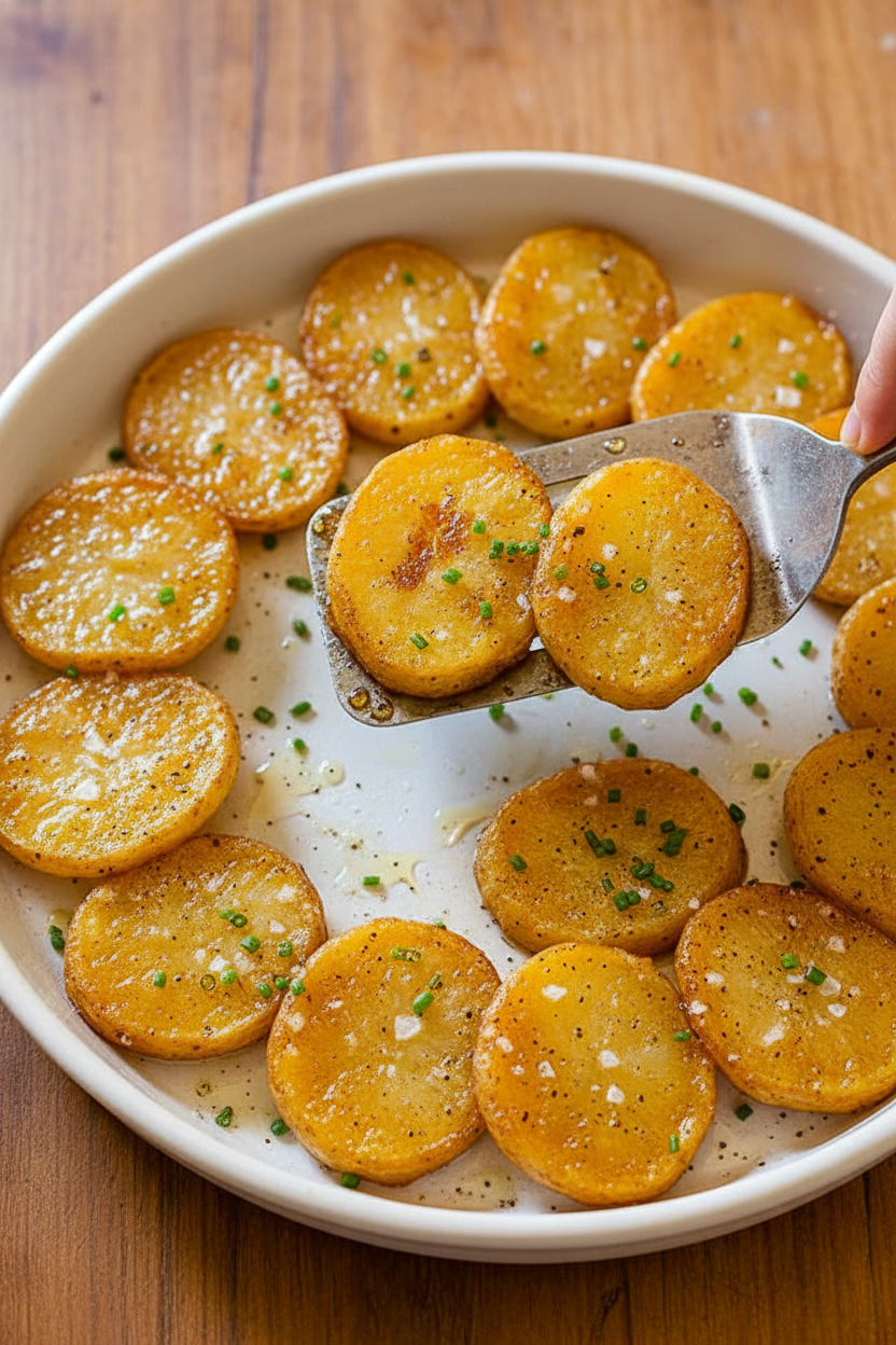 Crispy Butter Roasted Potato Perfection