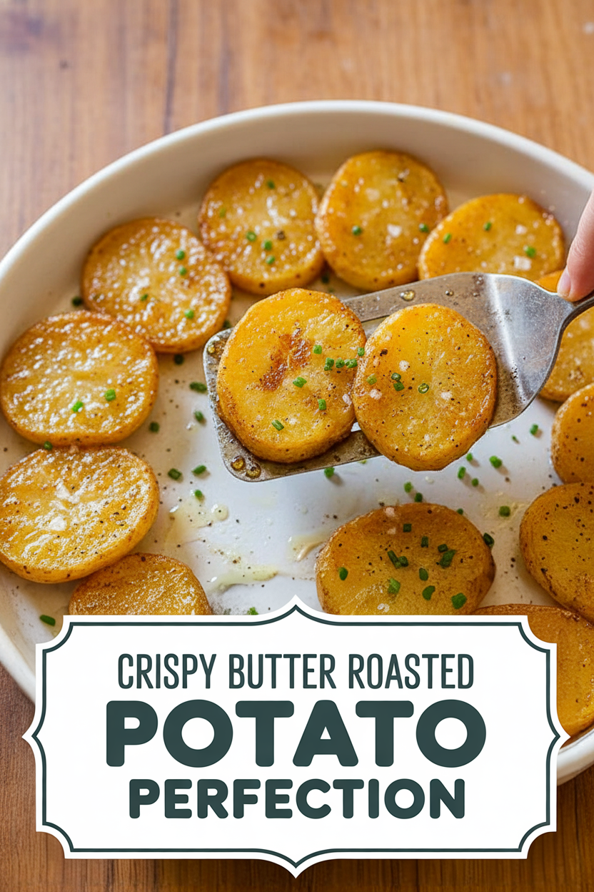 Crispy Butter Roasted Potato Perfection