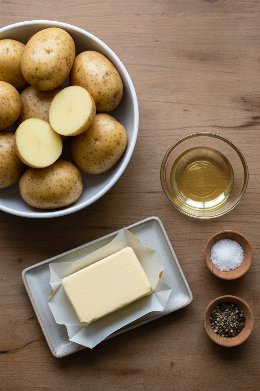 Crispy Butter Roasted Potato Perfection