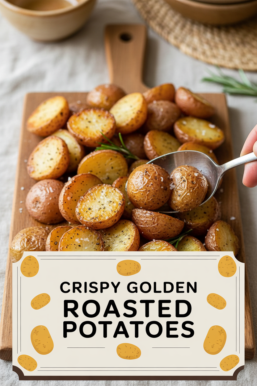 Crispy Golden Roasted Potatoes