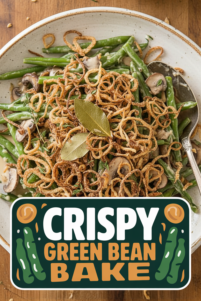 Crispy Green Bean Bake