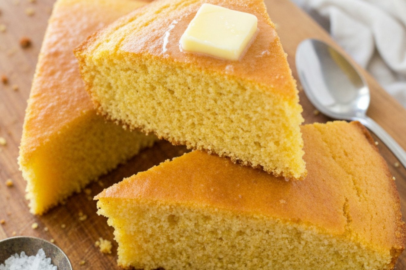 Easy Cast Iron Skillet Cornbread