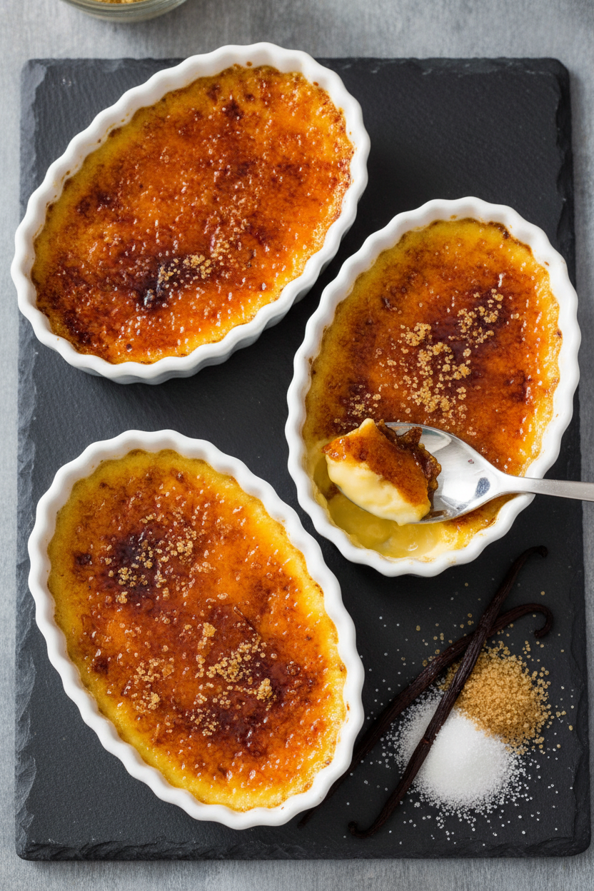 Easy Family-Style Creme Brulee Recipe