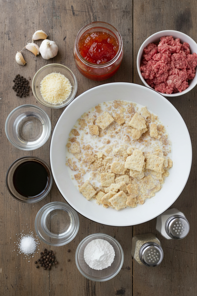 Easy Slow Cooker Cocktail Meatballs with Glaze