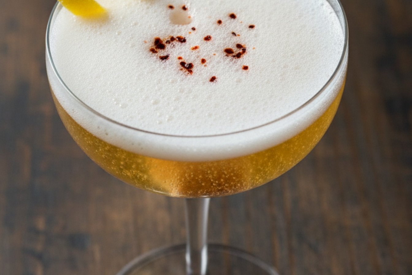 Effervescent Citrus and Cognac Sparkler